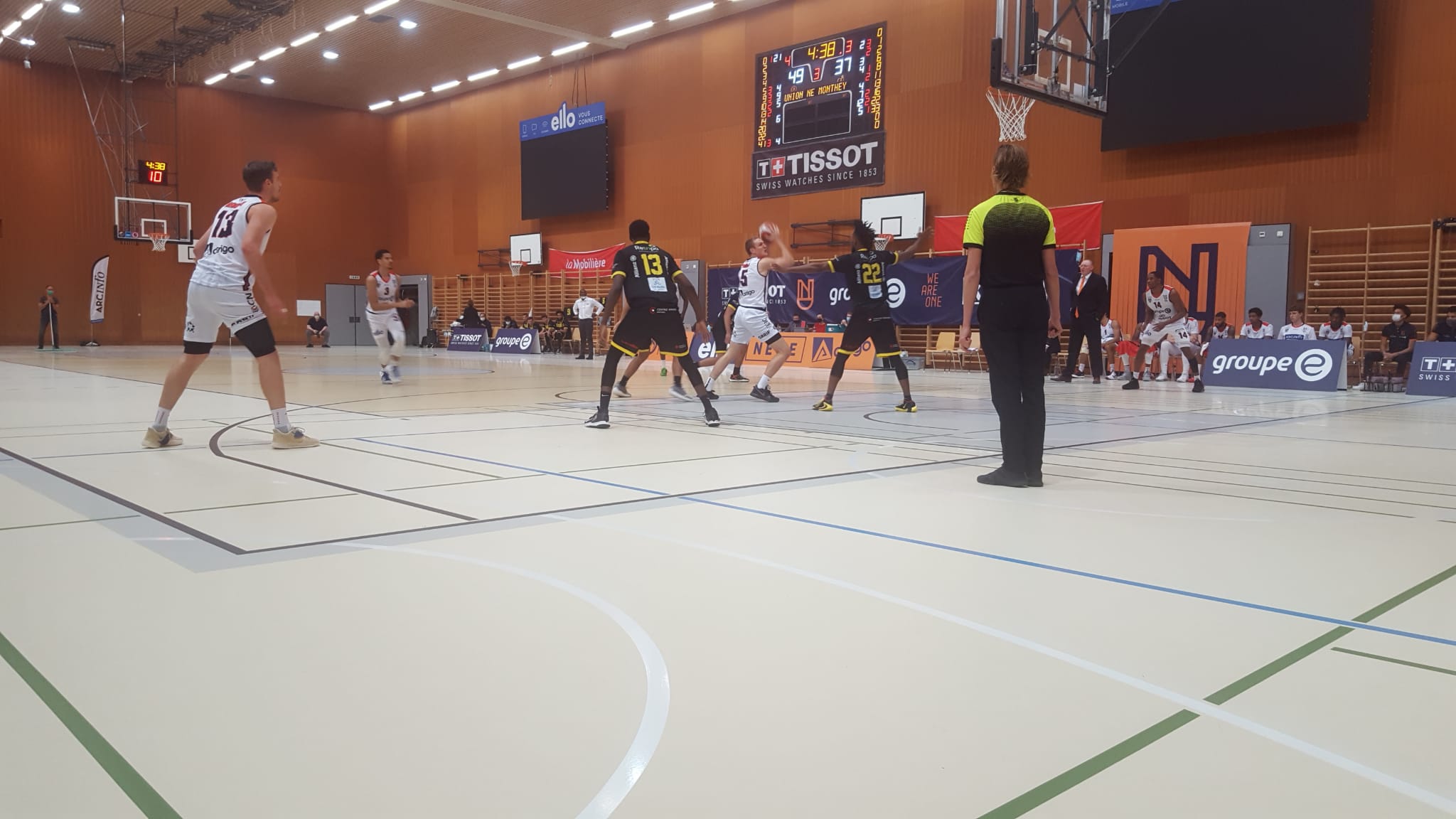 Basket: Le BBC Monthey-Chablais subit la loi d'Union Neuchâtel